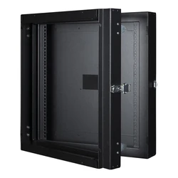 Καμπίνα Rack 19" 12U Διπλή 600 x 150 x 631 mm Μαύρη - Lanview