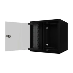 Lanview 10" 6U Επίτοιχη Κάσα Rack 312 x 300 x 300 mm Μαύρο (Αμονταριστή)
