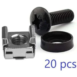 Lanview Screws RAX106 20pcs for 19" Rack