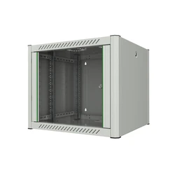 Lanview Επιτοίχια Καμπίνα Rack 9U 60x56x51.2cm Λευκό