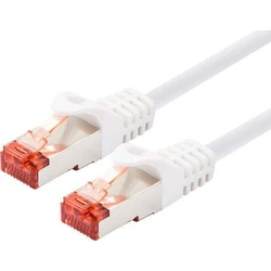 Logon SF/UTP Cat.6 (Gigabit) Ethernet Network Cable 1.5m White TCR66SS015W