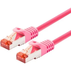 Logon S/FTP Cat6 Ethernet Network Cable 3m Purple TCR66SS030M