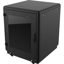Lanview Ράφι Rack 16U RDLAK16U758BL Μαύρο