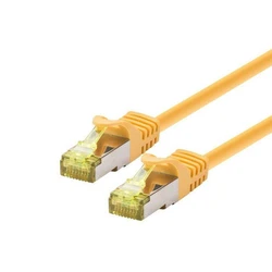 Logon Professional Cat6a S/FTP Patch Cable AWG26 LSOH 15m Yellow (TCR6ASS150Y)