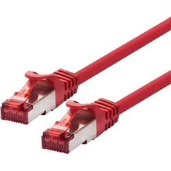 Logon S/FTP Cat.6a (Gigabit) Ethernet Network Cable 15m Red TCR6ASS150R