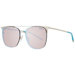 Ana Hickmann Unisex Sunglasses Gold Metal Frame Red/Brown Lens HI3041 04A