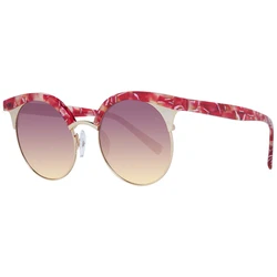 Ana Hickmann Women's Sunglasses HI3050 E01 - Multicolour Frame, Brown Gradient Lenses, 52/20/140