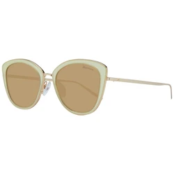 Ana Hickmann Women's Sunglasses HI3053 T01 - Yellow Frame, Brown/Orange Lenses