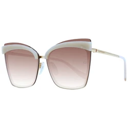 Ana Hickmann Women's Sunglasses AH3177-6404C Black Frame Brown Degraded Lenses 64/13/140