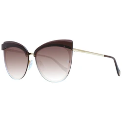 Ana Hickmann Women's Sunglasses Brown Metal Frame Brown Degrade Lens AH3178 04C