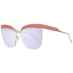 Ana Hickmann Women's Sunglasses AH3179 05A - Orange Metal Frame, Grey Lens