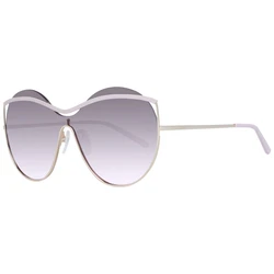 Ana Hickmann Women's Sunglasses with Purple Metal Frame and Purple Degrade Lens AH3182 05A