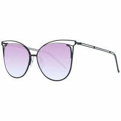 Ana Hickmann Women's Sunglasses Black Frame Purple Gradient Lens HI3048-5809C