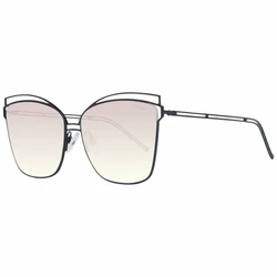 Ana Hickmann Women's Sunglasses — Black Metal Frame, Multicolored Gradient Lens, Model HI3049 09A (SKU HI3049-6109A)