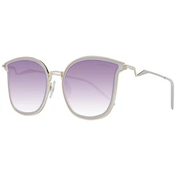 Ana Hickmann Women's Sunglasses HI3065T-5504A — Purple Frame with Purple Gradient Lenses