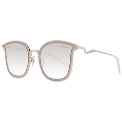 Ana Hickmann Women's Sunglasses HI3065-5504A — Purple Frame with Grey/Purple Gradient Lens