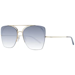 Ana Hickmann Women's Sunglasses Gold Metal Frame Blue Gradient Lens HI3075 04C