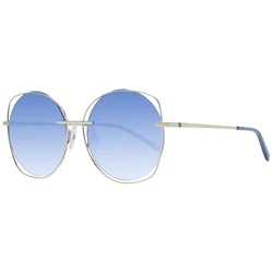 Ana Hickmann Women's Sunglasses Gold Metal Frame Blue Degrade Lens HI3078-5704E