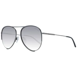 Ana Hickmann Women's Sunglasses Aviator Gunmetal Frame Grey Gradient Lens HI3083-5809A