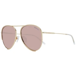 Ana Hickmann Women's Sunglasses Gold Metal Frame Gold/Burgundy Gradient Lens HI3083 04A (SKU HI3083-5804A)