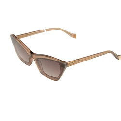 Ana Hickmann Women's Sunglasses Brown Acetate Frame AH9278 T03