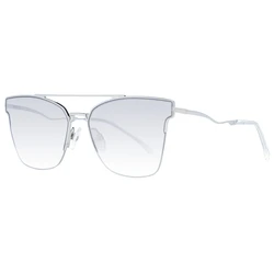 Ana Hickmann Women's Sunglasses HI3095E 03A - Silver Metal Frame, Grey Gradient Lenses
