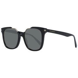 Ana Hickmann Women's Sunglasses Black Acetate Frame with Grey/Black Lens HI9157 A01