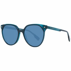Ana Hickmann Women's Sunglasses Blue Acetate Frame with Blue Lens HI9158 H02