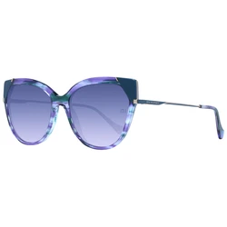 Ana Hickmann Women's Sunglasses Purple Acetate Frame with Purple Gradient Lens AH9339 P04 (56/17/140)