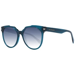 Ana Hickmann Women's Sunglasses HI9171 T01 - Blue Acetate Frame with Blue Degraded Lenses