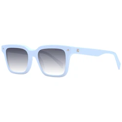Ana Hickmann Women's Sunglasses Blue Acetate Frame Grey Degraded Lenses HIY9004 D01