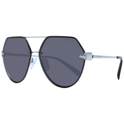 Ana Hickmann Men's Sunglasses Silver Metal Frame Grey Lens HI3180 03A