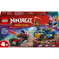 LEGO Ninjago Racing Duel: Rogue vs Drix - 111 pcs (Age 4+), Set 71840