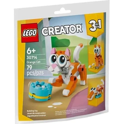 LEGO Creator 3 in 1 Πορτοκαλί Γάτα Polybag 30714