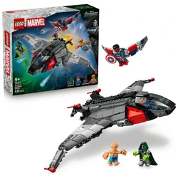 LEGO Marvel Avengers Doomsday Quinjet (76347) – Σετ Quinjet των Avengers, 433 τεμάχια, 9+ ετών