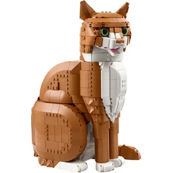 LEGO Ideas Πορτοκαλί Γάτα για 18+ Ετών, 1755 τεμάχια, 21376