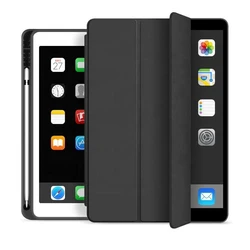 eSTUFF Flip Cover Μαύρη για iPad 2017 2018 9.7