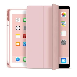 eSTUFF Flip Cover Ροζ για iPad 2017 2018 9.7