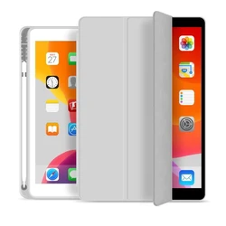 eSTUFF Flip Cover Γκρι για iPad 9.7\" (2017/2018)"