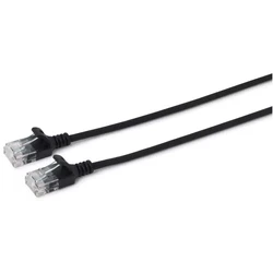 Microconnect U/UTP Cat.6a (Gigabit) Καλώδιο Δικτύου Ethernet 3m Μαύρο - V-UTP6A03S-SLIM