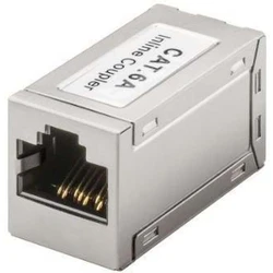 Microconnect Modular Adapter RJ45 Cat6a Συνδέτης 1:1 Υποστηρίζει PoE+ (IEEE 802.3at)