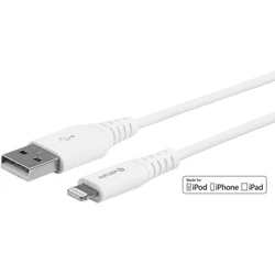 Καλώδιο eSTUFF USB-A σε Lightning 0,15 m Λευκό (ES601004)