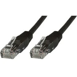 Microconnect Patchcord U/UTP Cat6 0,25 m Μαύρο (B-UTP60025S)