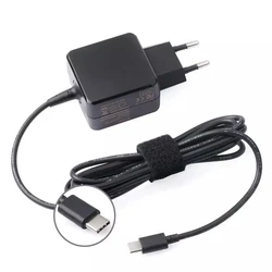 CoreParts USB-C Universal Φορτιστής Laptop 5V 3A για HP / Universal με Αποσπώμενο Καλώδιο Τροφοδοσίας και με σετ βυσμάτων (MBXUSBC-AC0004)