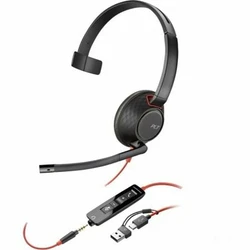 Poly Blackwire 5210 Ακουστικά με μικρόφωνο