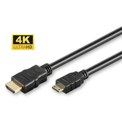Microconnect HDMI 2.0 Cable 2m (HDMI male to HDMI male), 4K@60Hz, HDR, ARC, HDMI Ethernet, Gold-plated connectors  Model HDM19192V2.0C