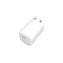eSTUFF Φορτιστής Χωρίς Καλώδιο με Θύρα USB-C 20W Power Delivery Quick Charge 3.0 Λευκός