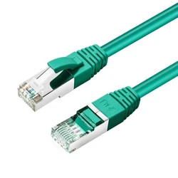 Microconnect CAT6A S/FTP Shielded LSZH Ethernet Cable 10m Green (MC-SFTP6A10G)
