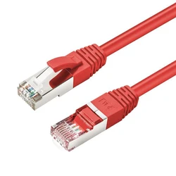MicroConnect Network Cables MicroConnect S FTP Cat 6a Ethernet Network Cable 10 m Red