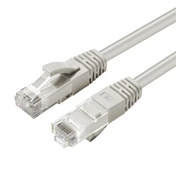 Microconnect Καλώδιο Δικτύου Ethernet Cat6a U UTP 0.5m Γκρι